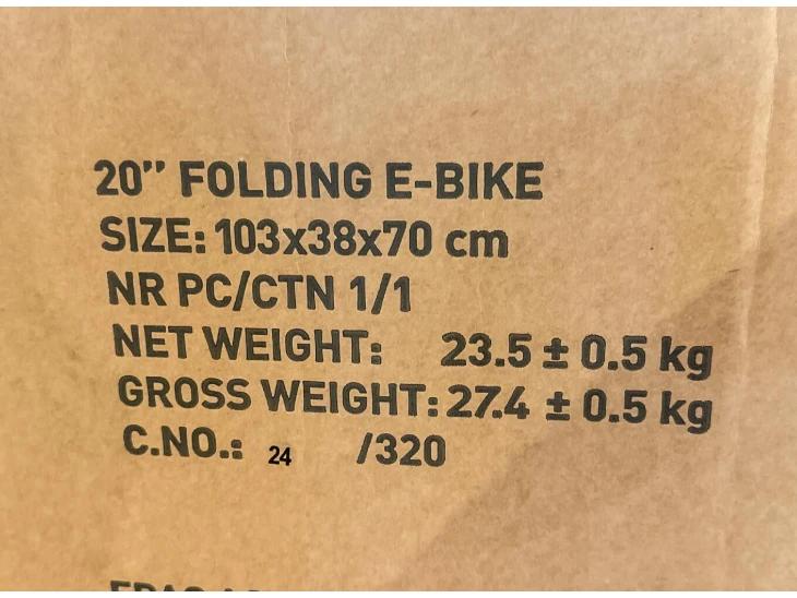 Faltbares E-Bike
