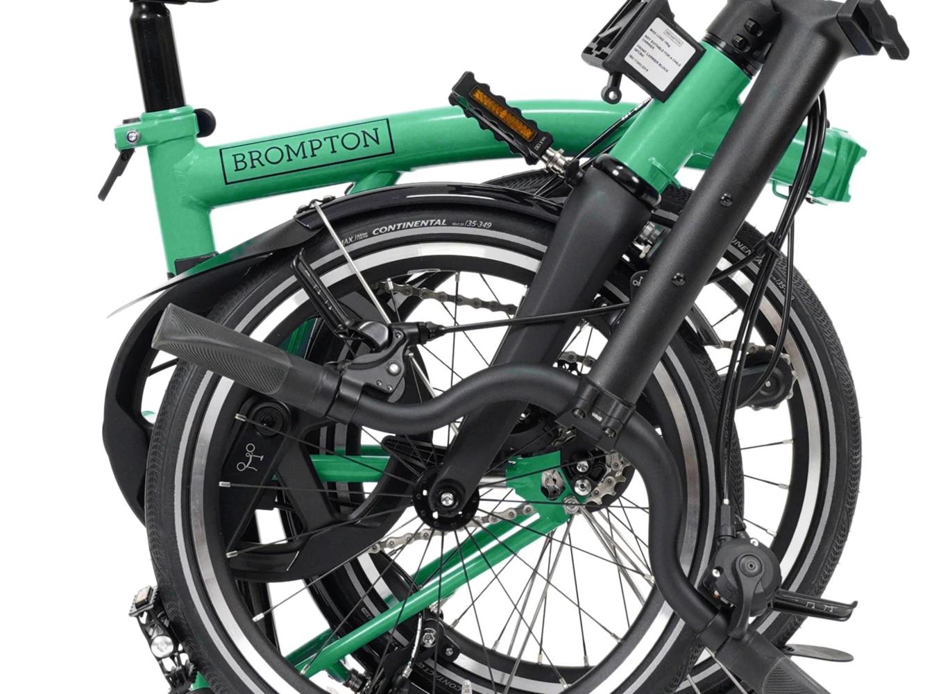 Faltrad Brompton P Line Mid Palm Green 4-Gang