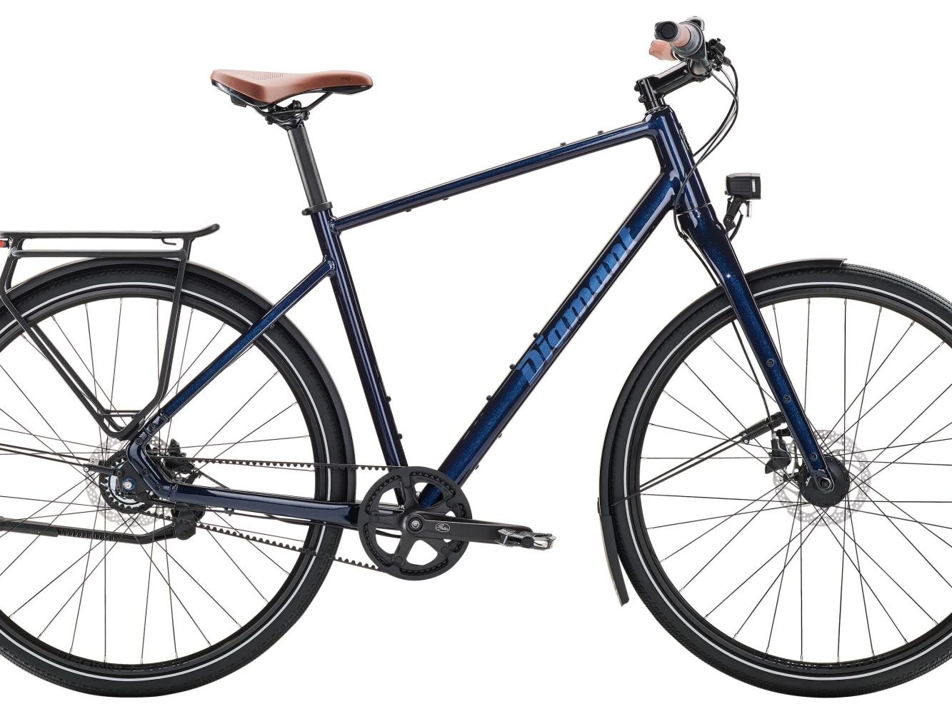 Stadtrad Diamant Mahon Style Plus Mitternachtsblau Metallic