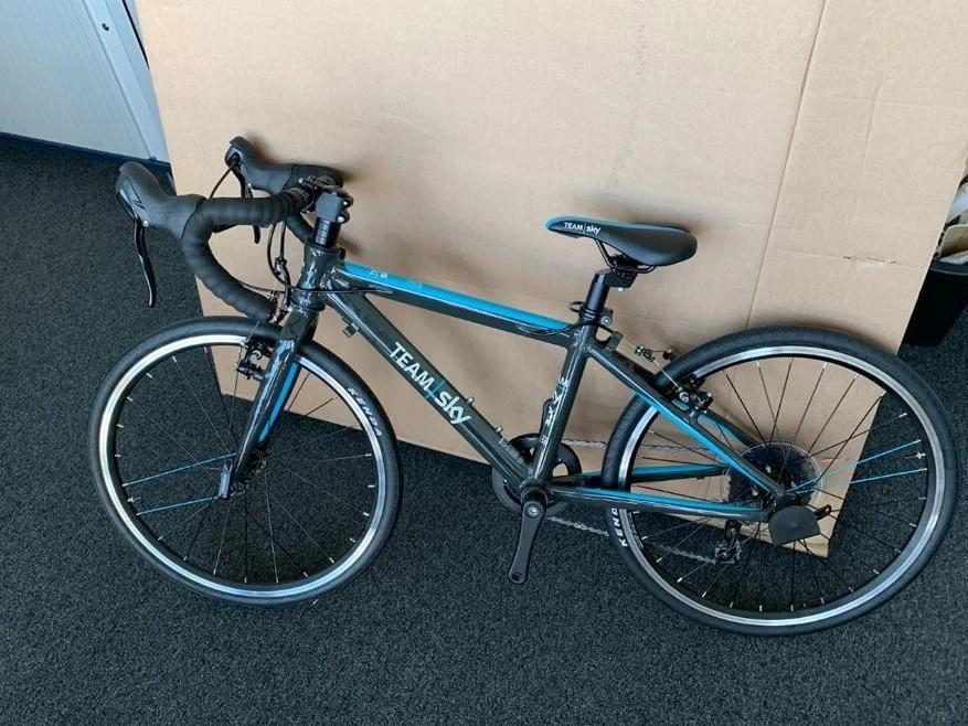 Einzigartiges Team Sky Rennrad für Kinder – Seltenes Sammlerstück!