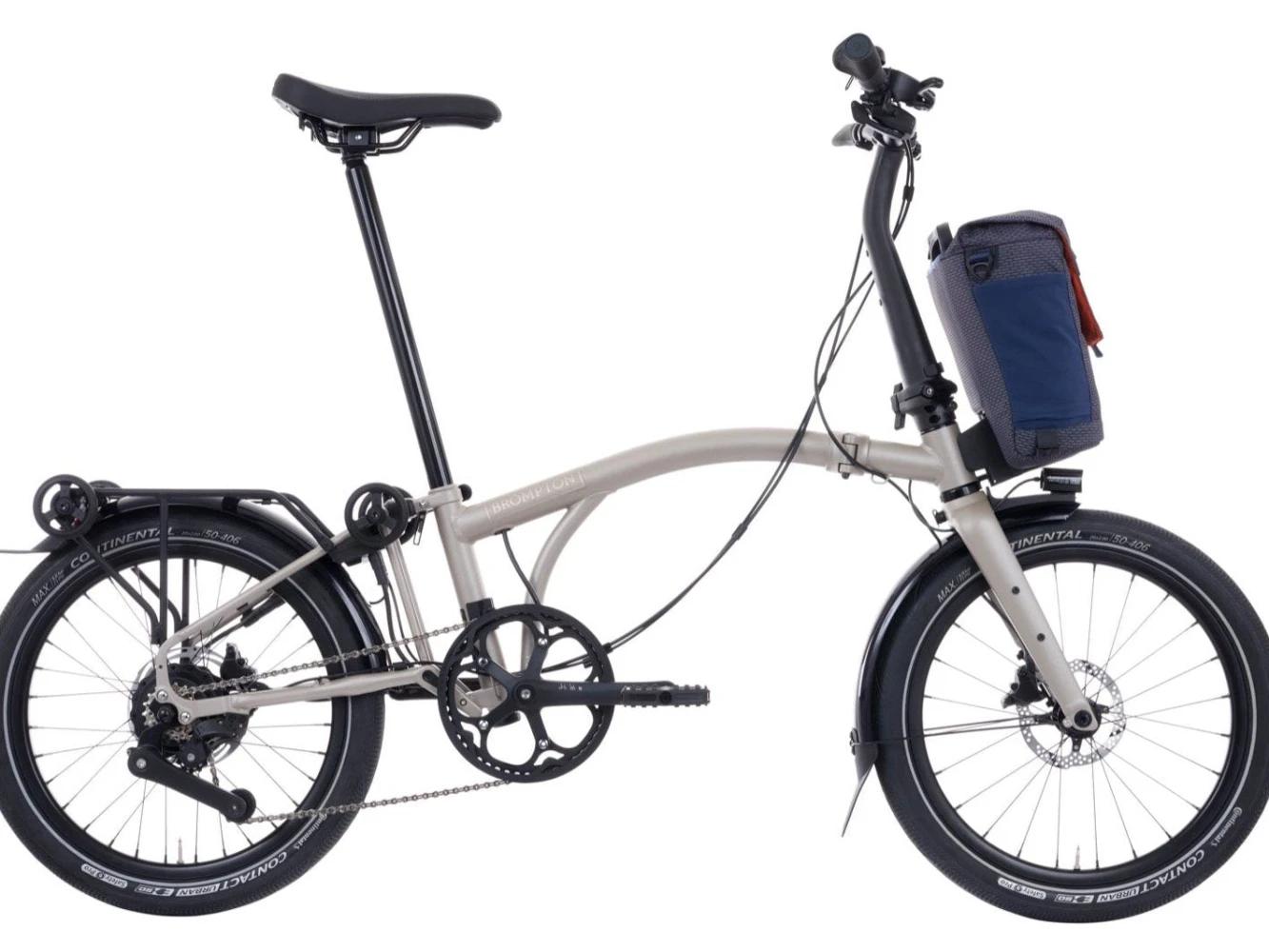 Faltrad Brompton Electric G Line Traildust White