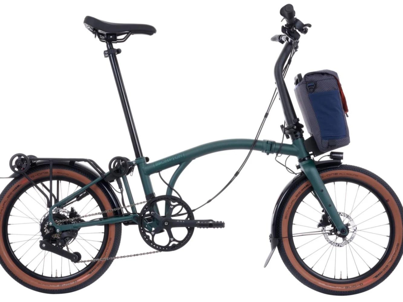 Faltrad Brompton Electric G Line Forest Green