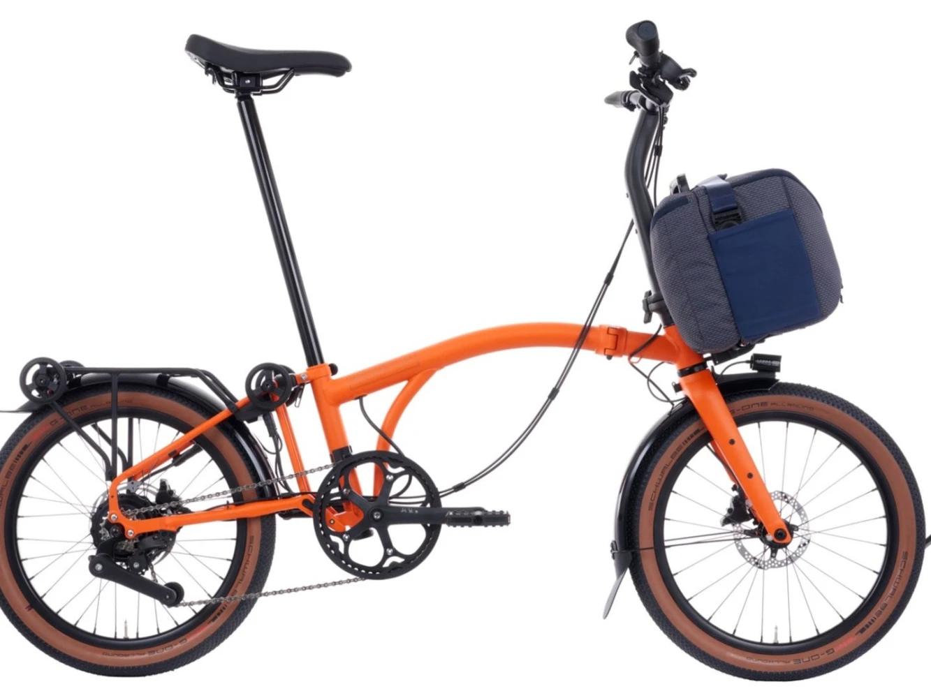 Faltrad Brompton Electric G Line Adventure Orange