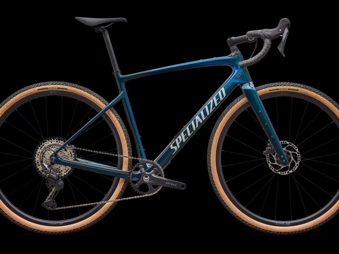 Gravelbike Specialized Diverge 4 Sport Carbon Emerald Metallic