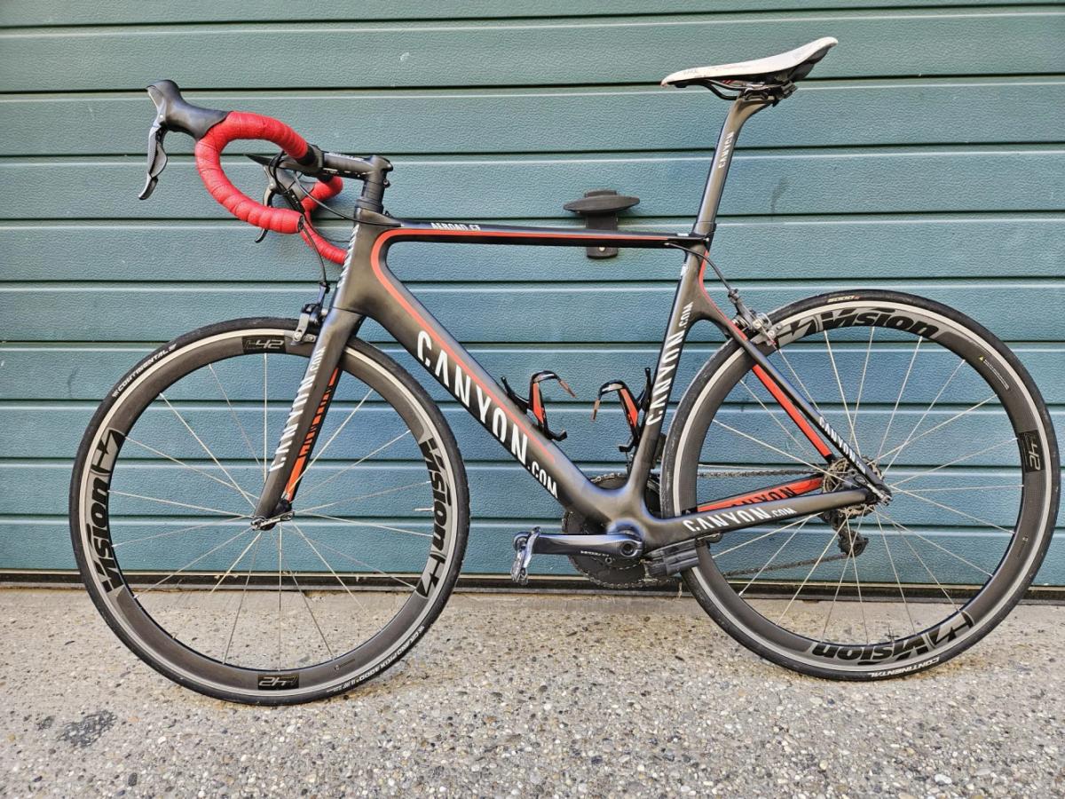 Canyon Aeroad CF 7.0 – Ultegra Di2 – Größe L (58cm) – Top Zustand