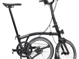 Faltrad Brompton P Line High Matt Black 12-Gang