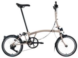 Faltrad Brompton C Line Mid Dune Sand 12-Gang