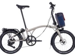 Faltrad Brompton Electric G Line Traildust White