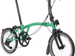 Faltrad Brompton P Line Low Palm Green 4-Gang